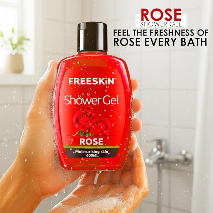 Freeskin ROSE Shower Gel 400ML