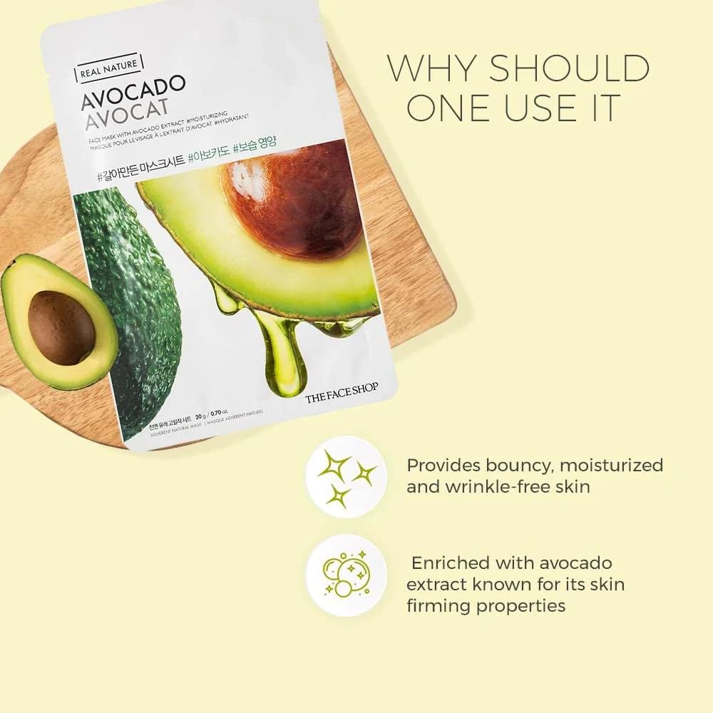 The Face Shop Real Nature Charcoal Face Mask – 20 ml
