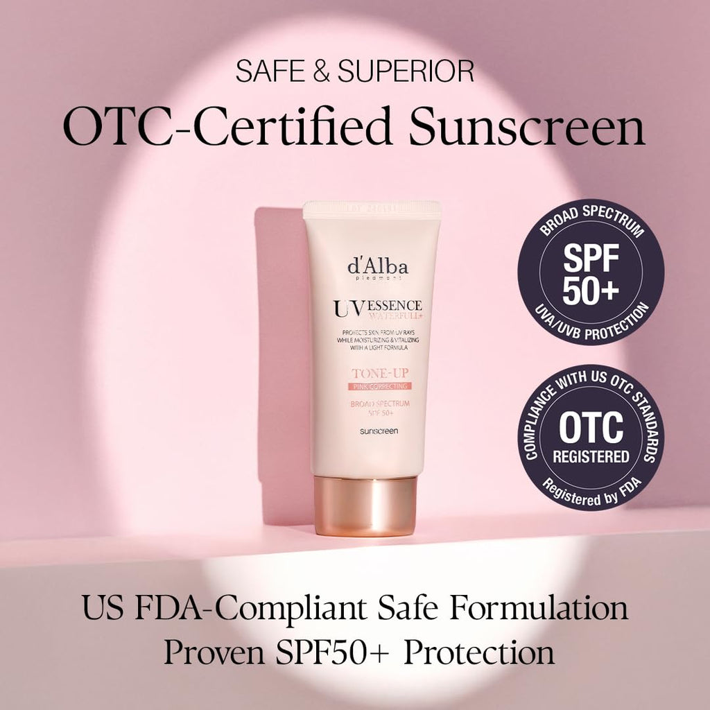 d'Alba Piedmont Waterfull Tone-Up Sunscreen Serum SPF 50+!