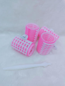 hair roller with clips use for women
