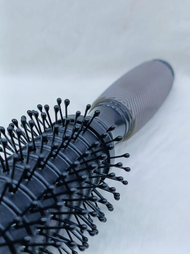 Professional Large Round Hair Brush with Anti-Slip Ring Handle