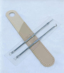 Stainless Steel Blackhead Remover Needle – Round & Pointed Tip (Pack of 3)