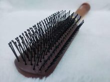 9 Row Medium Flat Hair Brush