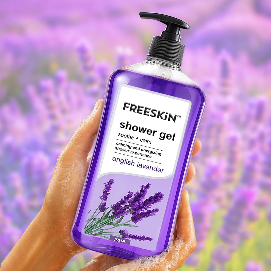 Freeskin English Lavender Shower Gel 750ML