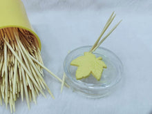 Wooden Bamboo Toothpicks with Dispenser Box!