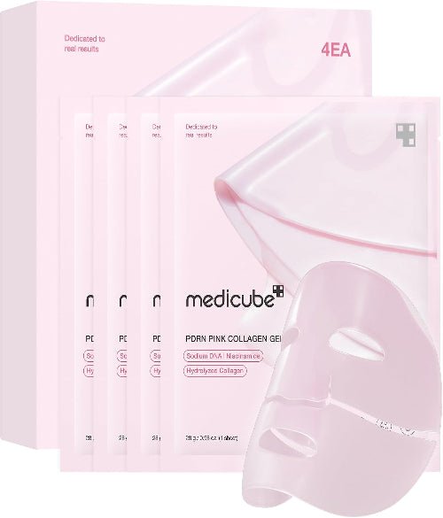 Medicube PDRN Pink Collagen Gel Mask 28g India Delivery - The beauty cart