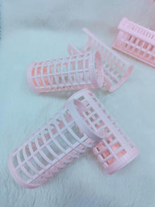 6 Pcs Plastic Hair Rollers  – DIY Extra Volume Hair Styling Tools