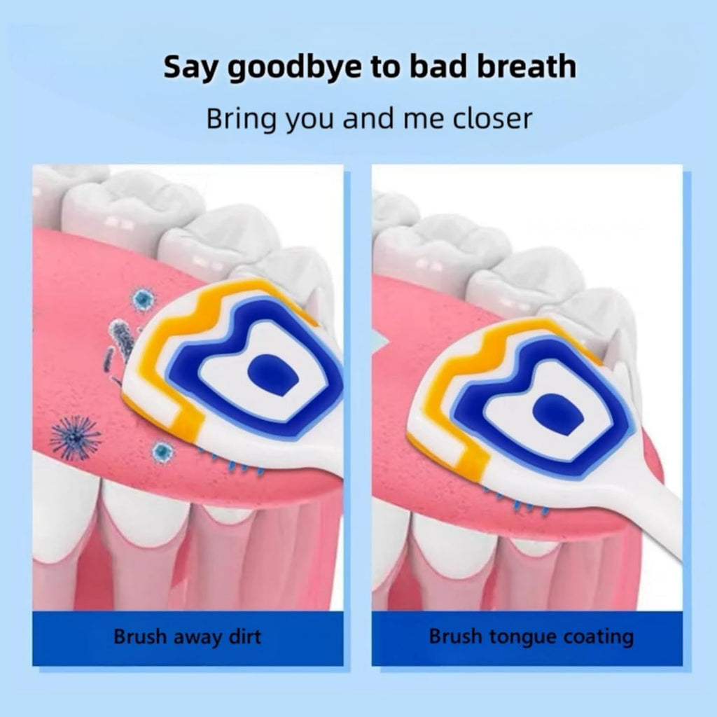 Tongue Scraper & Tongue Brush