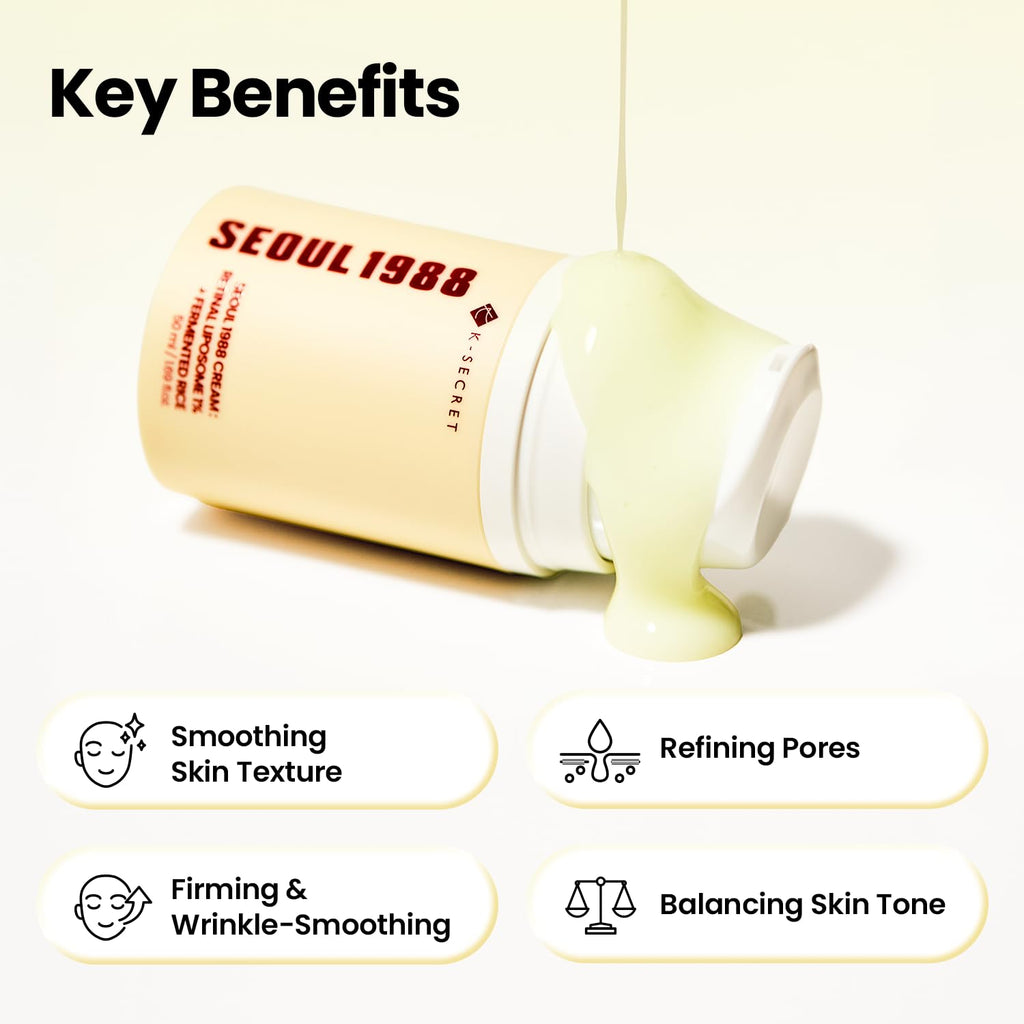 K-SECRET SEOUL 1988 Cream Retinal Liposome 1% + Fermented Rice