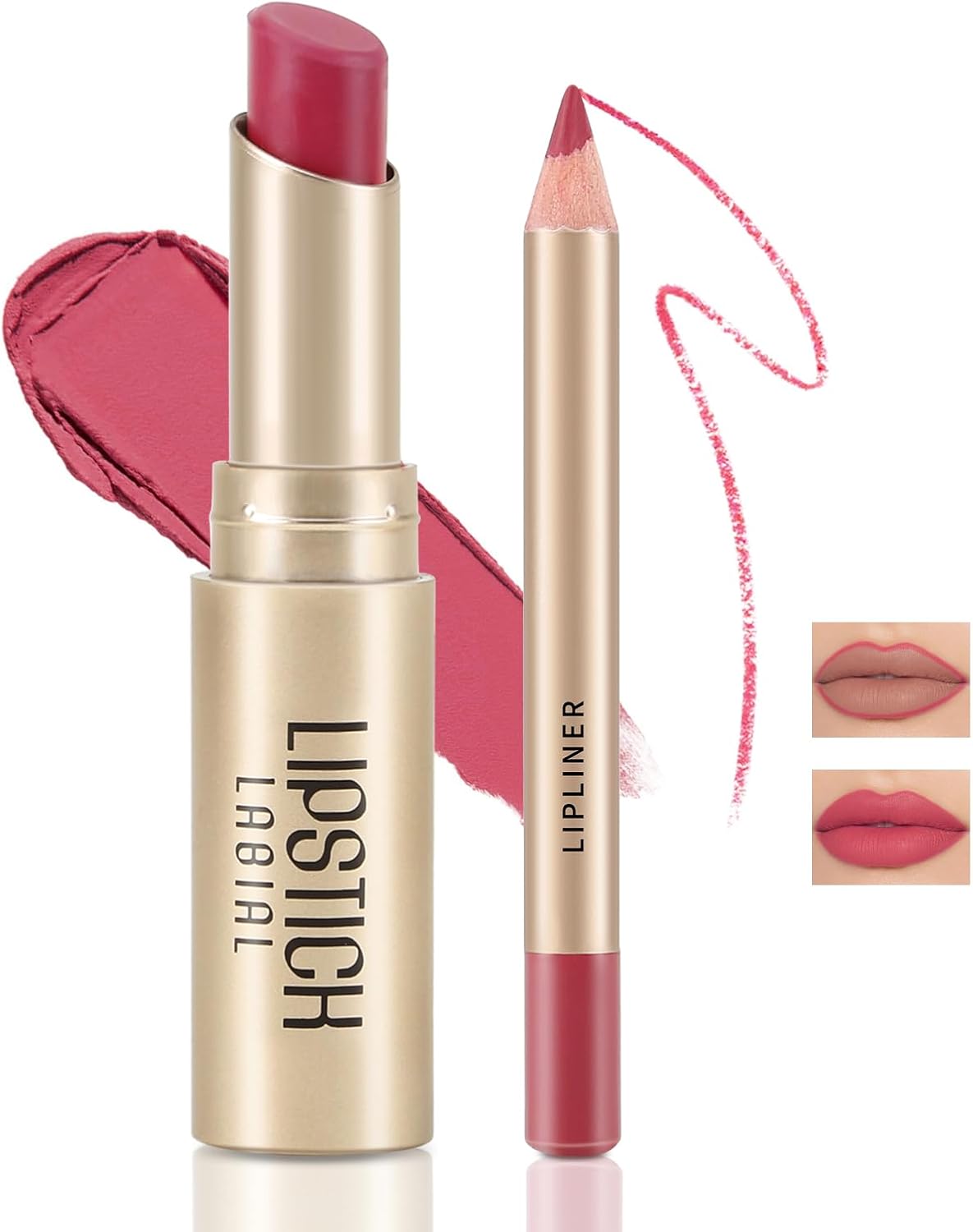 USHAS Lipstick & Lipliner
