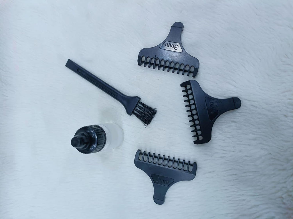 Professional Men's Hair Clippers Zero Gapped Gold (KM - 679)
