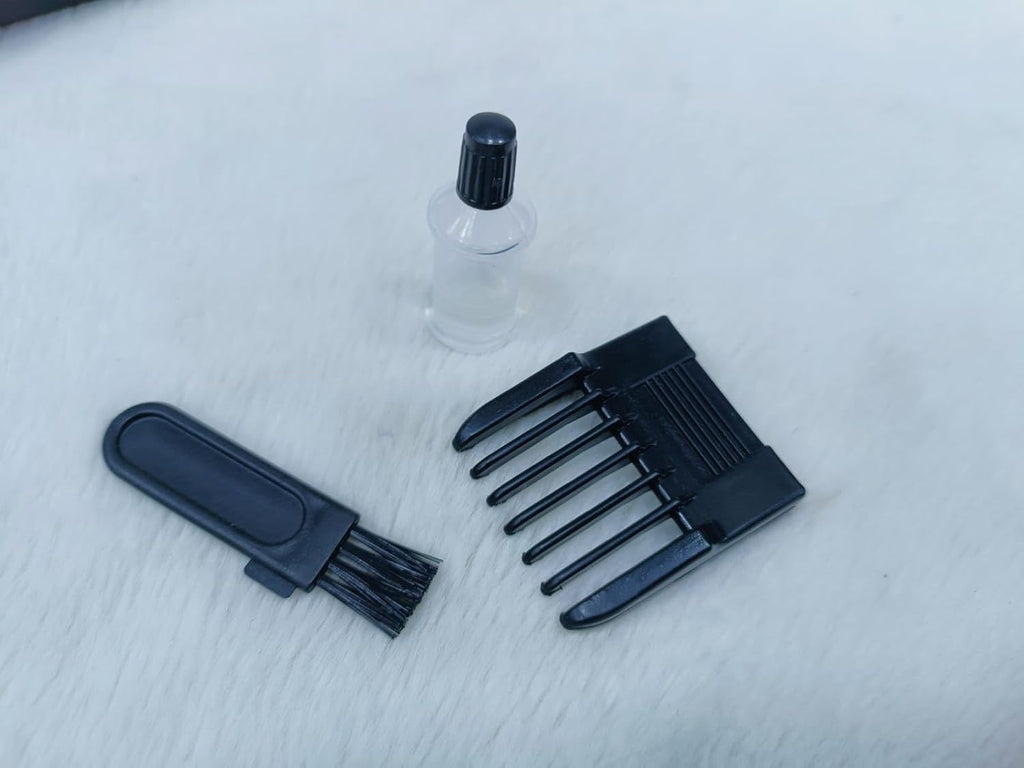 Wireless Chargeable Electric Hair & Beard Trimmer Clipper (NS - 8607)