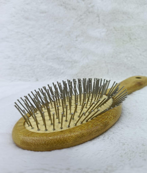 Wooden Paddle Hair Brush Detangling Hairbrush Scalp Massage Brush for Women