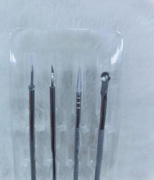 Blackhead Remover & Pimple Popper Tool Kit – Set of 4