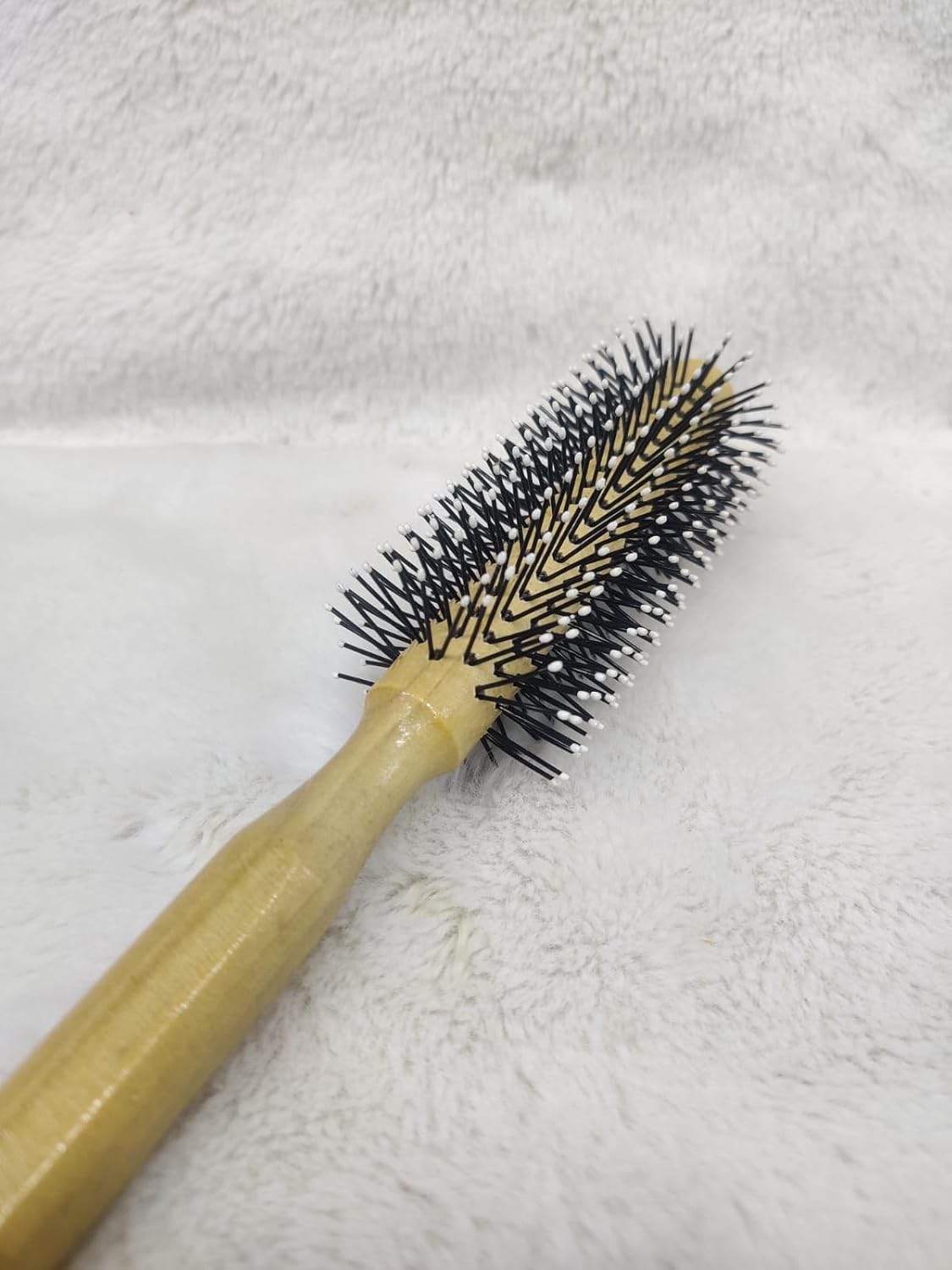 Wooden Round Hair Brush