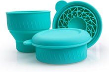 Makeup Brush Cup – Foldable Travel Brush Cup