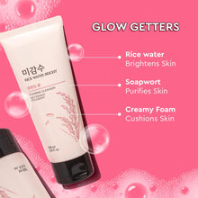 The Face Shop Rice Water Bright Foaming Face Wash – Deep Cleansing & Brightening Cleanser (150ml)