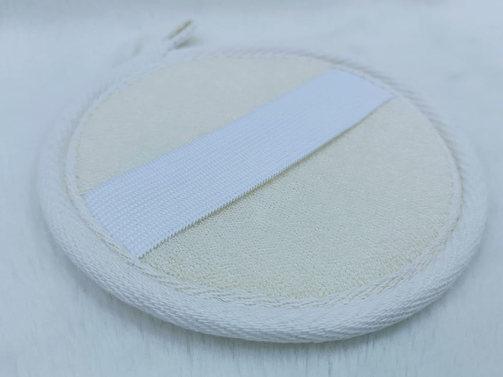 Oval Natural Bathing Loofah Body Sponge – Gentle Body Scrubber for Smooth Skin