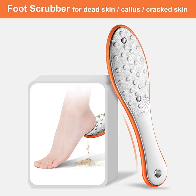 ZINGER Foot File Double Sided Callus Remover For Dead Skin