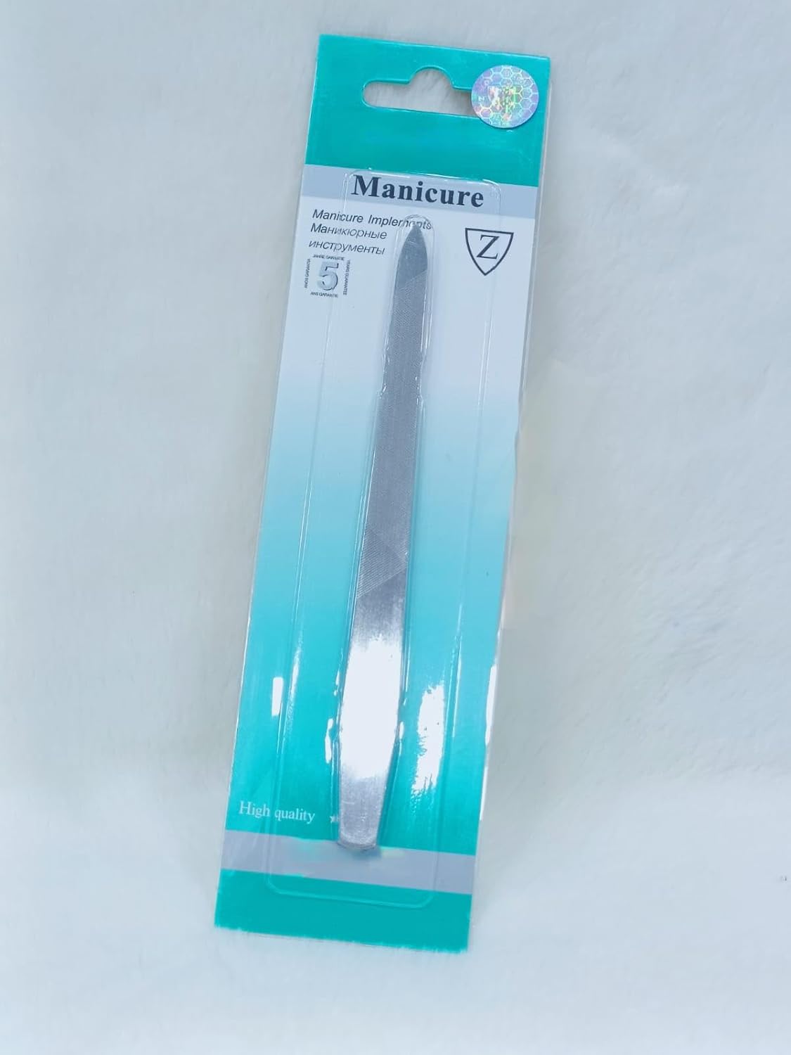 Professional Stainless Steel Nail Shaper/Filer Tool for Home  Salon