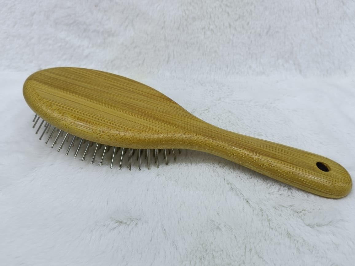 Wooden Paddle Hair Brush Detangling Hairbrush Scalp Massage Brush for Women