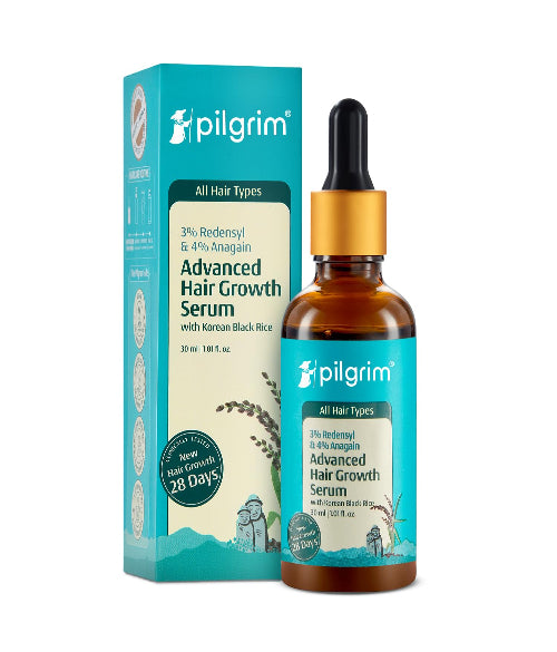 Pilgrim Redensyl 3% + Anagain 4% + Baicapil Advanced Hair Growth Serum