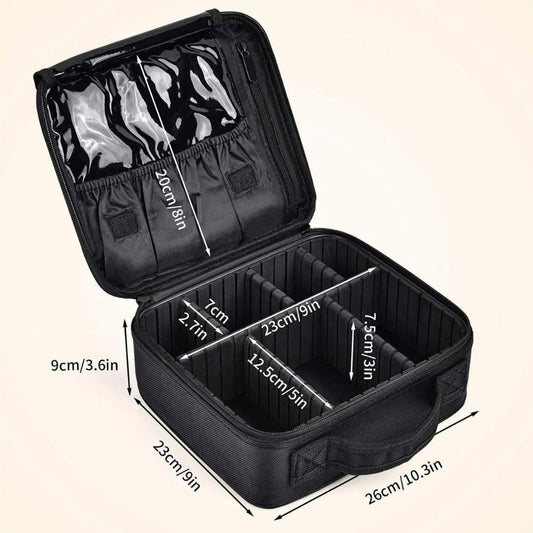 Portable Makeup Cosmetic Organizer Bag