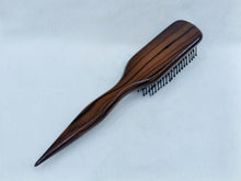 Wooden Small Flat Hair Brush for Men & Women