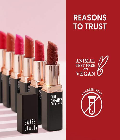 Swiss Beauty Pure Creamy Lipstick