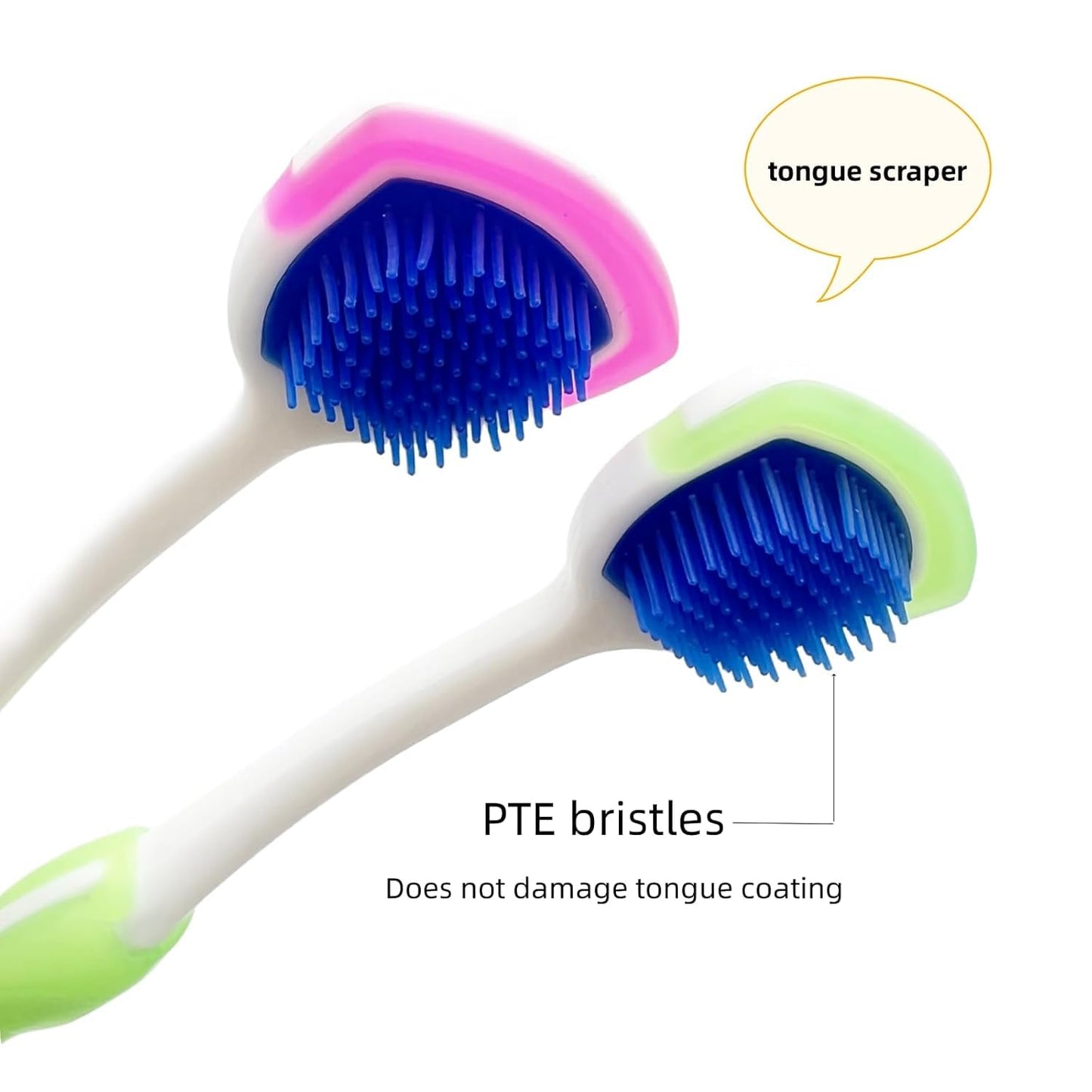 Tongue Scraper & Tongue Brush