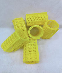 6 Pcs Plastic Hair Rollers (4.0 Size) – DIY Hair Styling Curlers