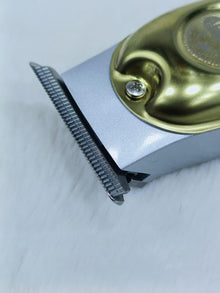 Professional Men's Hair Clippers Zero Gapped Gold (KM - 679)