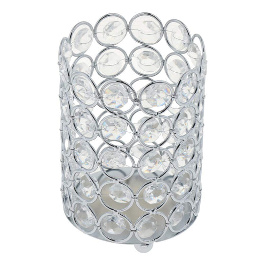 Crystal Hollow Wedding Party Candle Holder Lamp Light Home Decoration (NO.07)