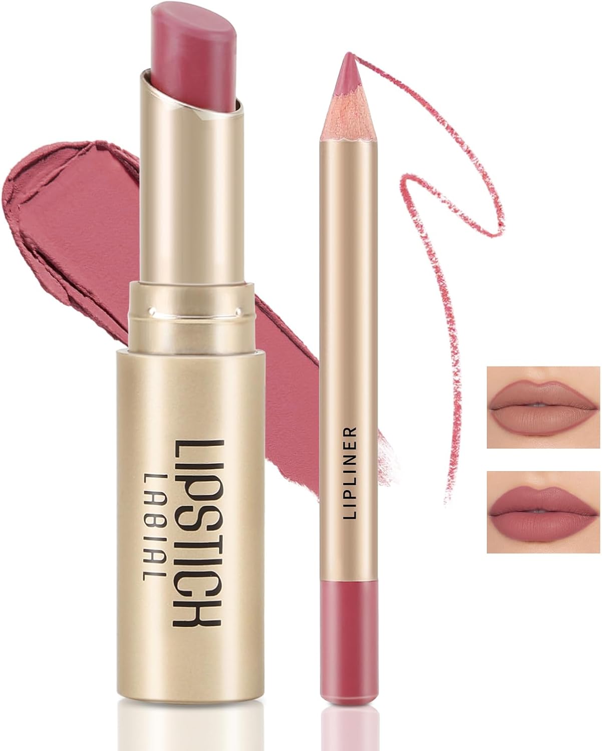 USHAS Lipstick & Lipliner