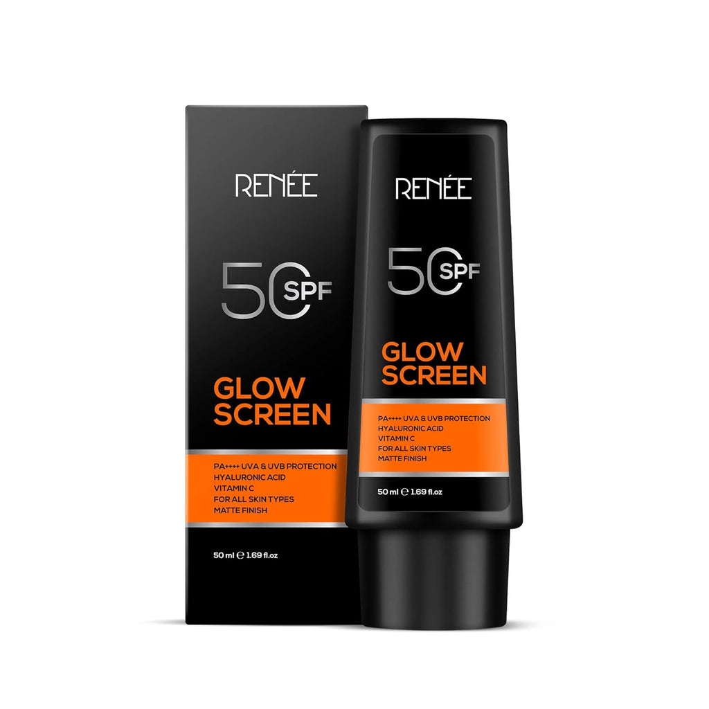 RENEE Glowscreen SPF 50 Sunscreen Cream – 50ml, PA++++
