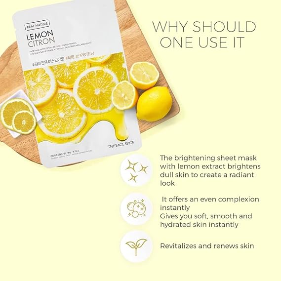 The Face Shop Real Nature Charcoal Face Mask – 20 ml