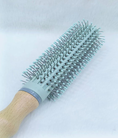 Styling Round Hair Brush with Wooden Handle Use men And Women