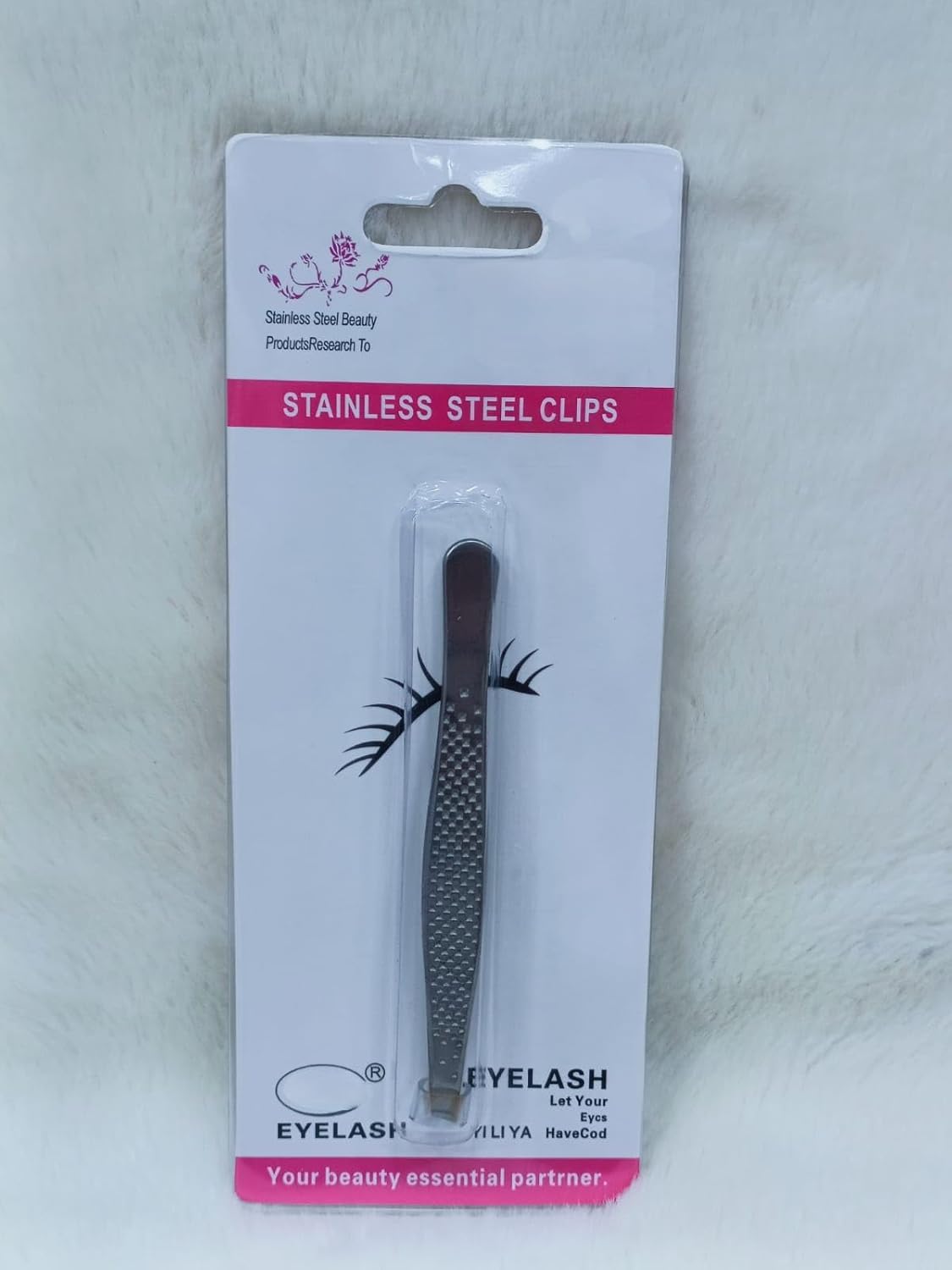 Eyebrow Tweezers Facial Hair Removal – Stainless Steel Manicure Tool