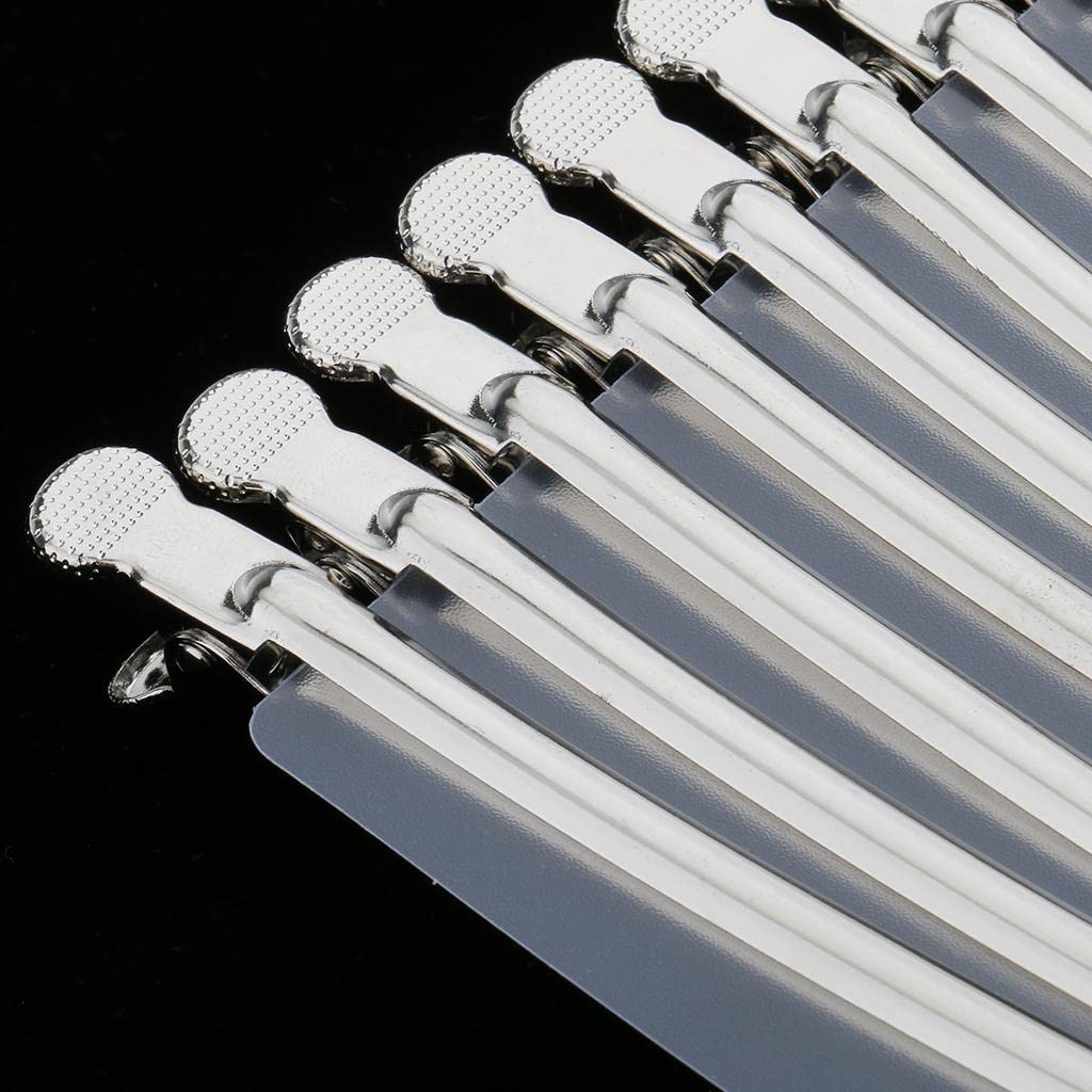 12-piece set of Hairdressing Sectioning Clamps
