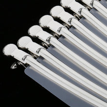 12-piece set of Hairdressing Sectioning Clamps