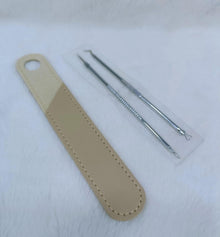 Stainless Steel Blackhead Remover Needle – Round & Pointed Tip (Pack of 3)