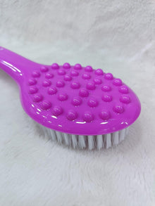 Bath Brush with Bristles Long Handle – Body & Back Exfoliating Scrubber (1PC)
