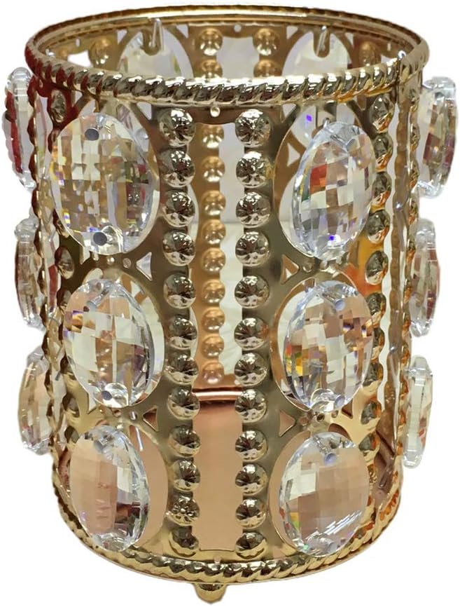 Makeup Brush Holder, Pencil Cup Holder, Crystal Makeup Organizer