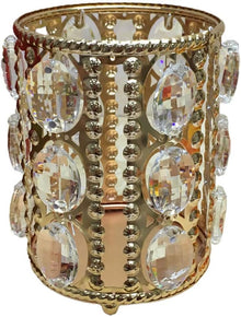 Makeup Brush Holder, Pencil Cup Holder, Crystal Makeup Organizer