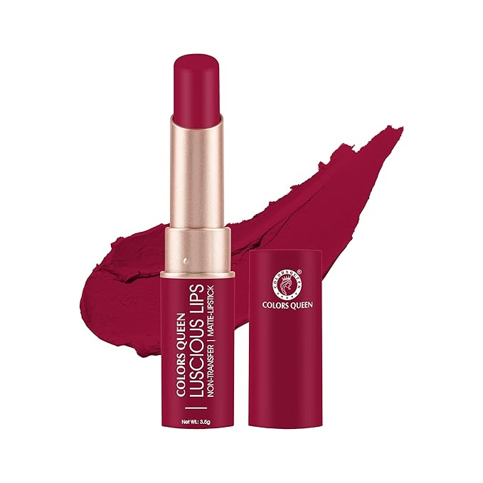 Colors Queen Luscious Lips - Non Transfer Creamy Matte Lipstick