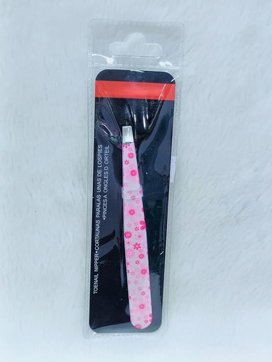 Professional Slanted Tips Stainless Steel Eyebrow Tweezers – Precision Hair Tweezer