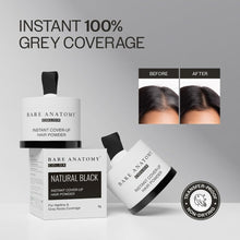 Bare Anatomy Instant Cover-Up Hair Powder  100% Instant Grey Coverage