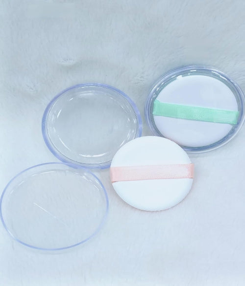 Makeup Powder Puff with Container