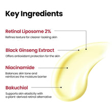 K-SECRET SEOUL 1988 Serum Retinal Liposome 2% Black Ginseng 30ml