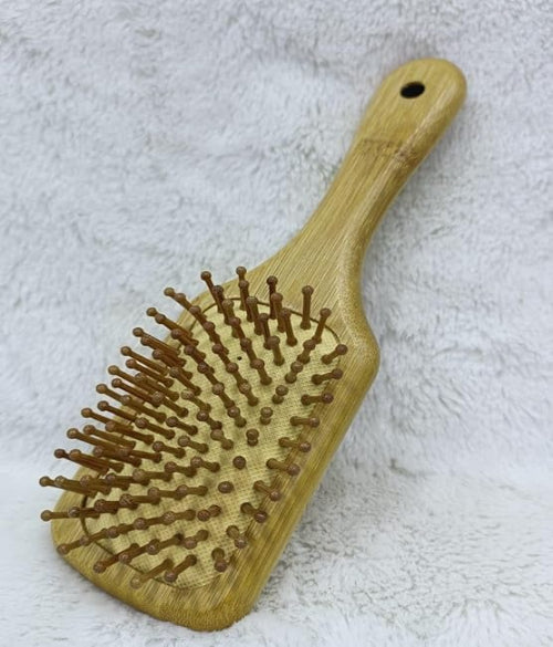 Hairbrush Comb Wooden Paddle Hair Brush for Men & Women Bamboo